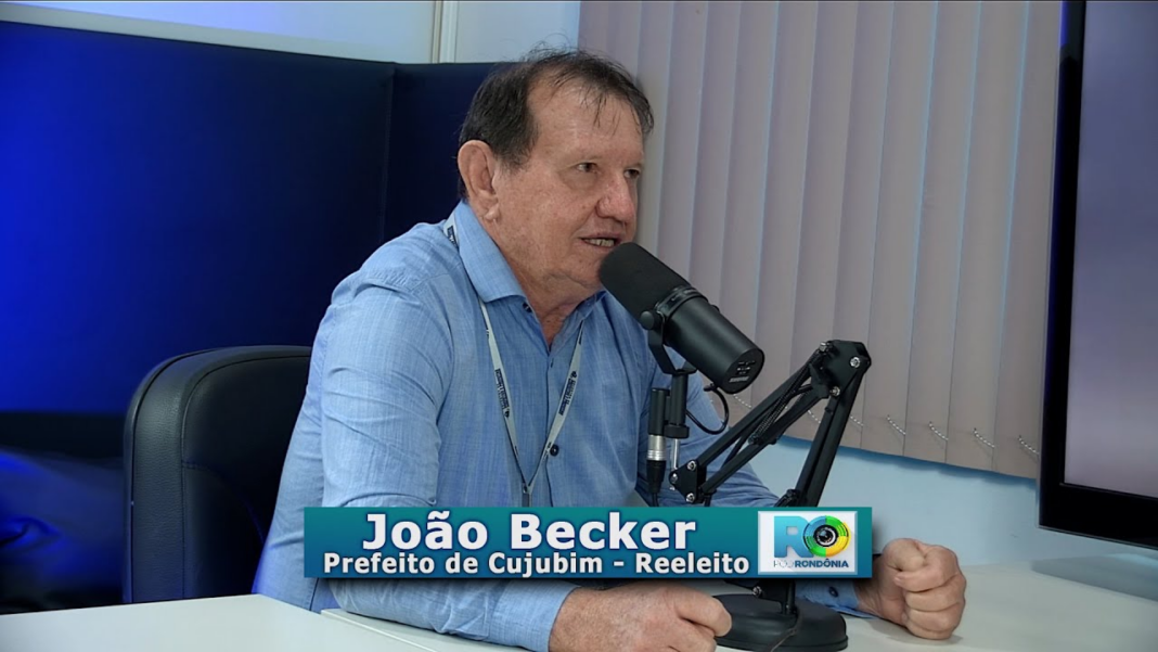 João Becker Cujubim durante entrevista ao podcast Pod Rondônia