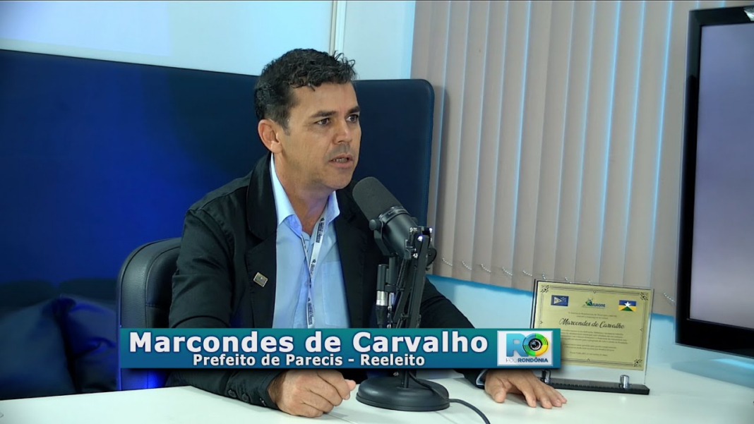 Marcondes de Carvalho Parecis durante entrevista ao podcast Pod Rondônia