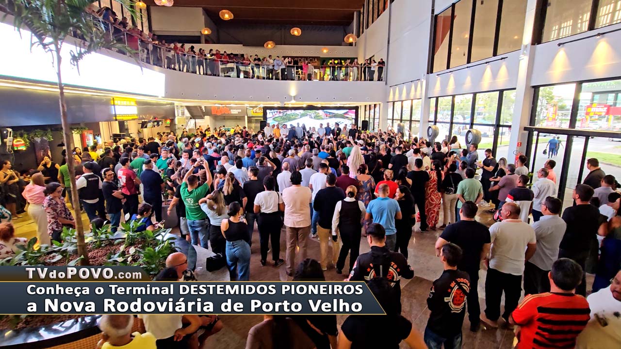 Prefeito Hildon Chaves Inaugura a NOVA RODOVIÁRIA de Porto Velho