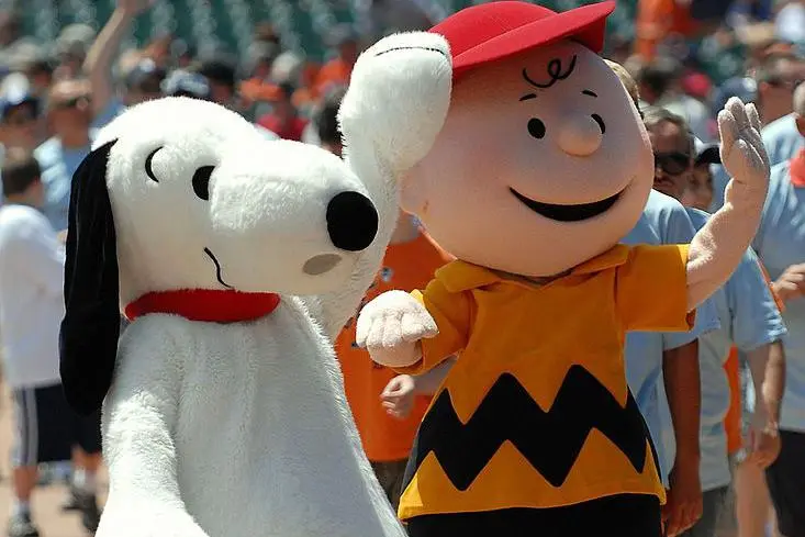 Snoopy e Charlie Brown ficaram popular em vários países do mundo