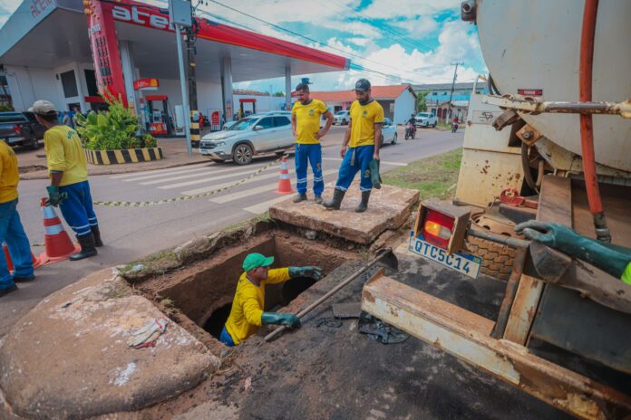 A Prefeitura de Porto Velho vai instalar grades nas bocas de lobo para prevenir entupimentos e alagamentos.