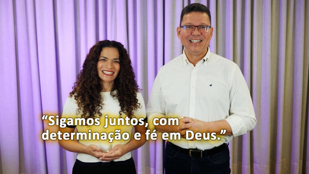 Governador Marcos Rocha e Primeira-Dama Luana Rocha Compartilham Mensagem de Esperança e Progresso para 2025