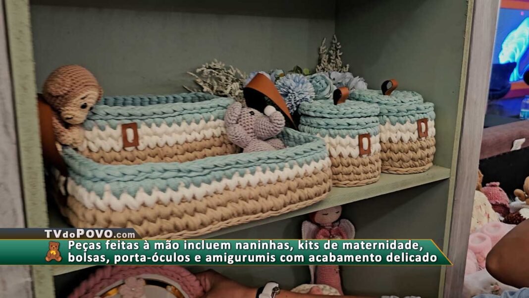 Vídeo – Valéria Cordeiro leva beleza e delicadeza do crochê à Rondônia Rural Show 2025