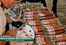 Conheça a Charcutaria Defumarte no Pavilhão Empresarial da 11ª Rondônia Rural Show Charcutaria Defumarte na Rondônia Rural Show com salames artesanais em degustação