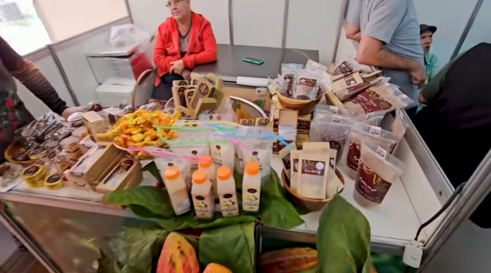 Agroindústria de Jaru no Pavilhão da Agricultura da Rondônia Rural Show em Ji-Paraná