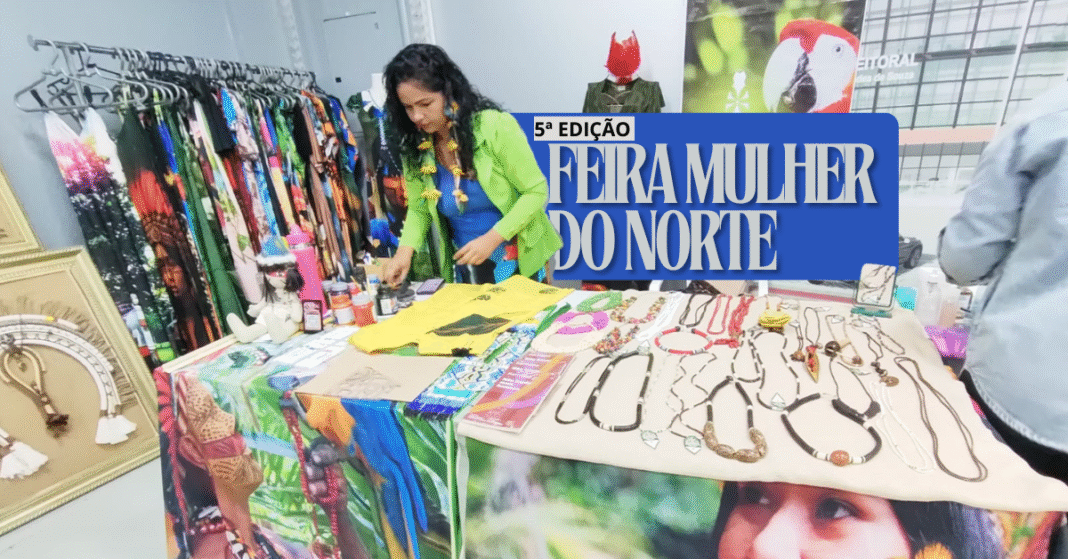 Mulher empreendedora expõe artesanato e roupas na Feira Mulher do Norte em Porto Velho