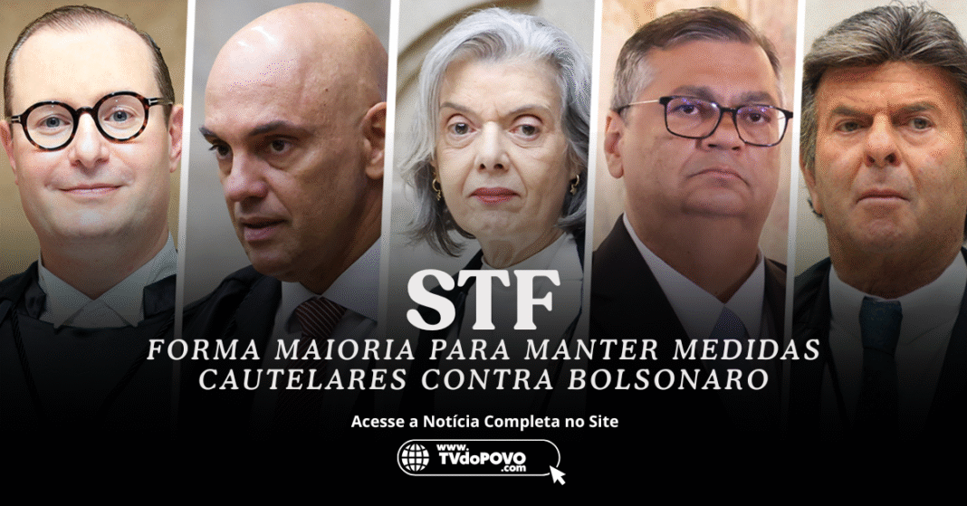 STF forma maioria e mantém medidas cautelares a Bolsonaro