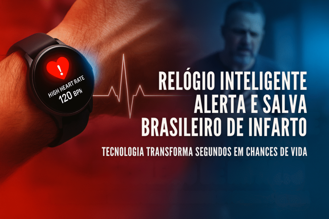 Alerta de smartwatch salva brasileiro de infarto durante treino no Rio