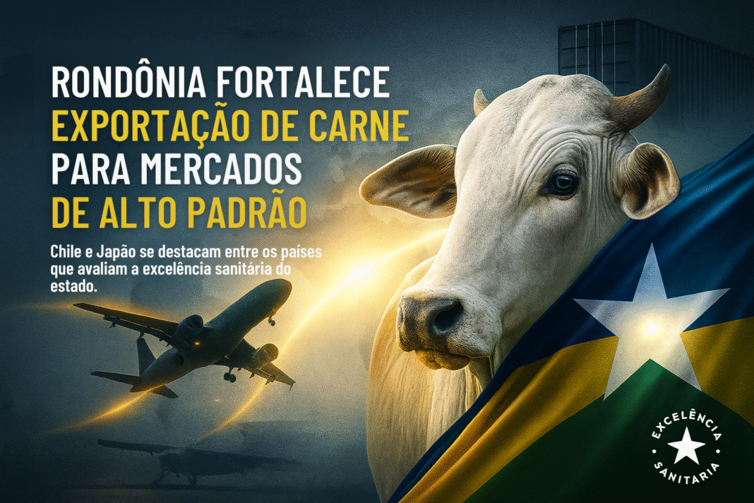 Rondônia fortalece exportação de carne para mercados de alto padrão