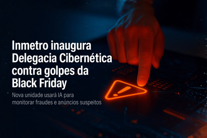 Inmetro inaugura Delegacia Cibernética Inmetro inaugura Delegacia Cibernética contra golpes da Black Friday