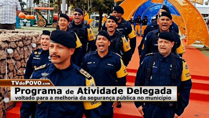 Policiais militares participam do lançamento do Programa Atividade Delegada em Porto Velho