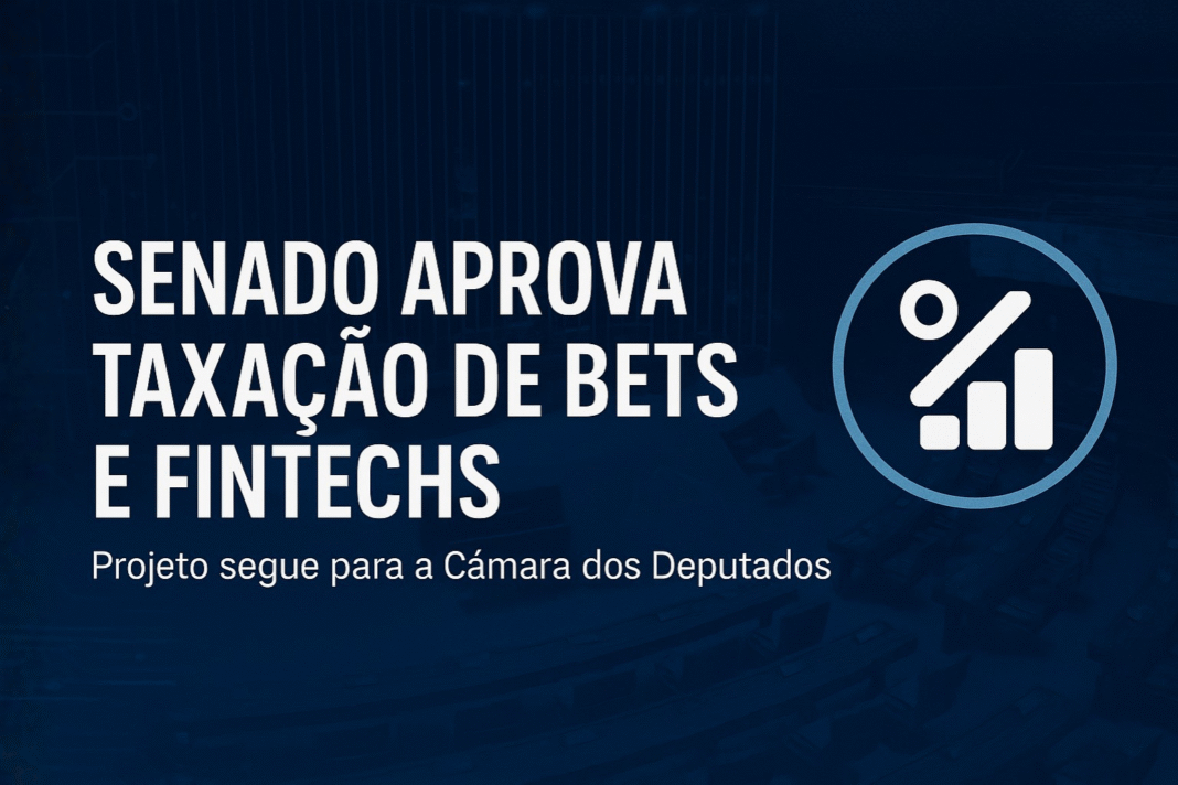Senado aprova projeto de taxação de bets e fintechs em votação na CAE.