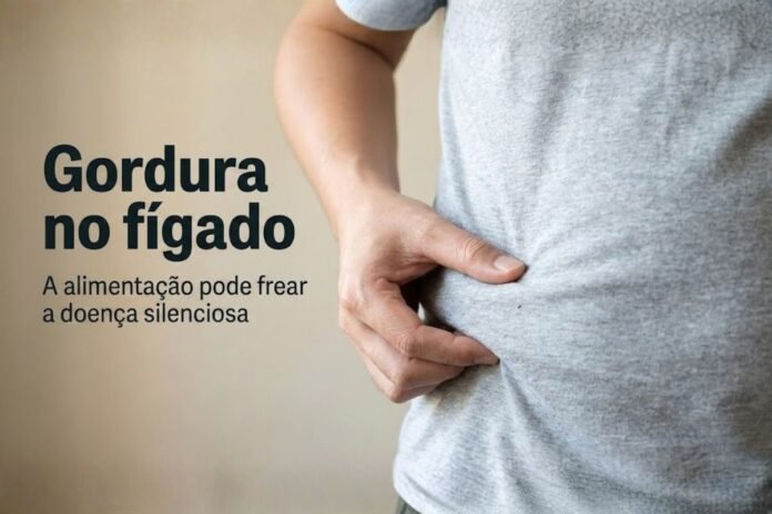gordura no fígado pode ser controlada com alimentação equilibrada
