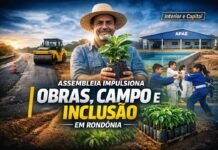 ALE-RO reúne ações em infraestrutura, qualificação e apoio social no interior e na capital Assembleia Legislativa de Rondônia impulsiona obras, agricultura e inclusão social no estado