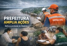 Prefeitura de Porto Velho reforça ações de saúde, cidadania e prevenção no Madeira Equipes da Prefeitura de Porto Velho monitoram o Rio Madeira e realizam atendimento social em comunidades ribeirinhas
