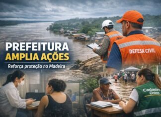 Prefeitura de Porto Velho reforça ações de saúde, cidadania e prevenção no Madeira Equipes da Prefeitura de Porto Velho monitoram o Rio Madeira e realizam atendimento social em comunidades ribeirinhas