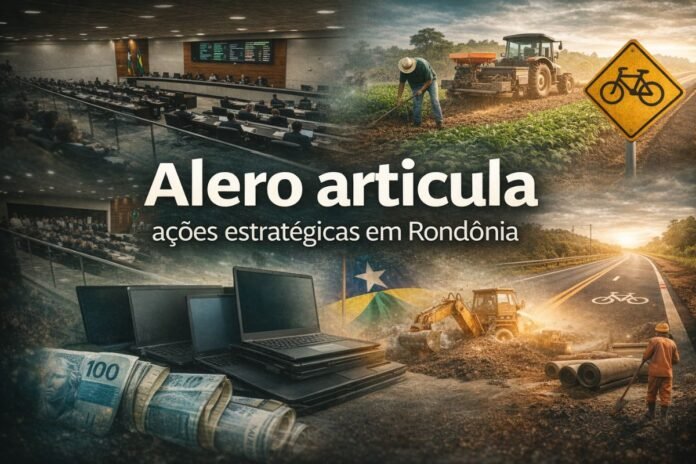 Plenário da Alero simboliza ações estratégicas em educação, agro, obras e segurança viária em Rondônia