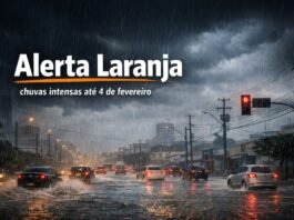 Alerta laranja aponta risco de chuvas intensas em Porto Velho Chuva intensa provoca alagamentos em área urbana de Porto Velho durante alerta laranja