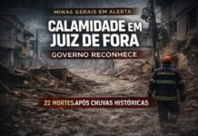 Governo federal reconhece estado de calamidade em Juiz de Fora Estado de calamidade em Juiz de Fora após chuvas históricas que deixaram 22 mortos