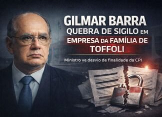 Gilmar anula quebra de sigilos da empresa ligada a Toffoli Gilmar Mendes anula quebra de sigilos de empresa ligada à família de Toffoli