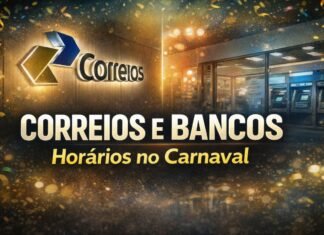 Correios e bancos divulgam horários de atendimento durante o Carnaval Correios e bancos divulgam horários de atendimento durante o Carnaval 2026 com agências fechadas na segunda e terça