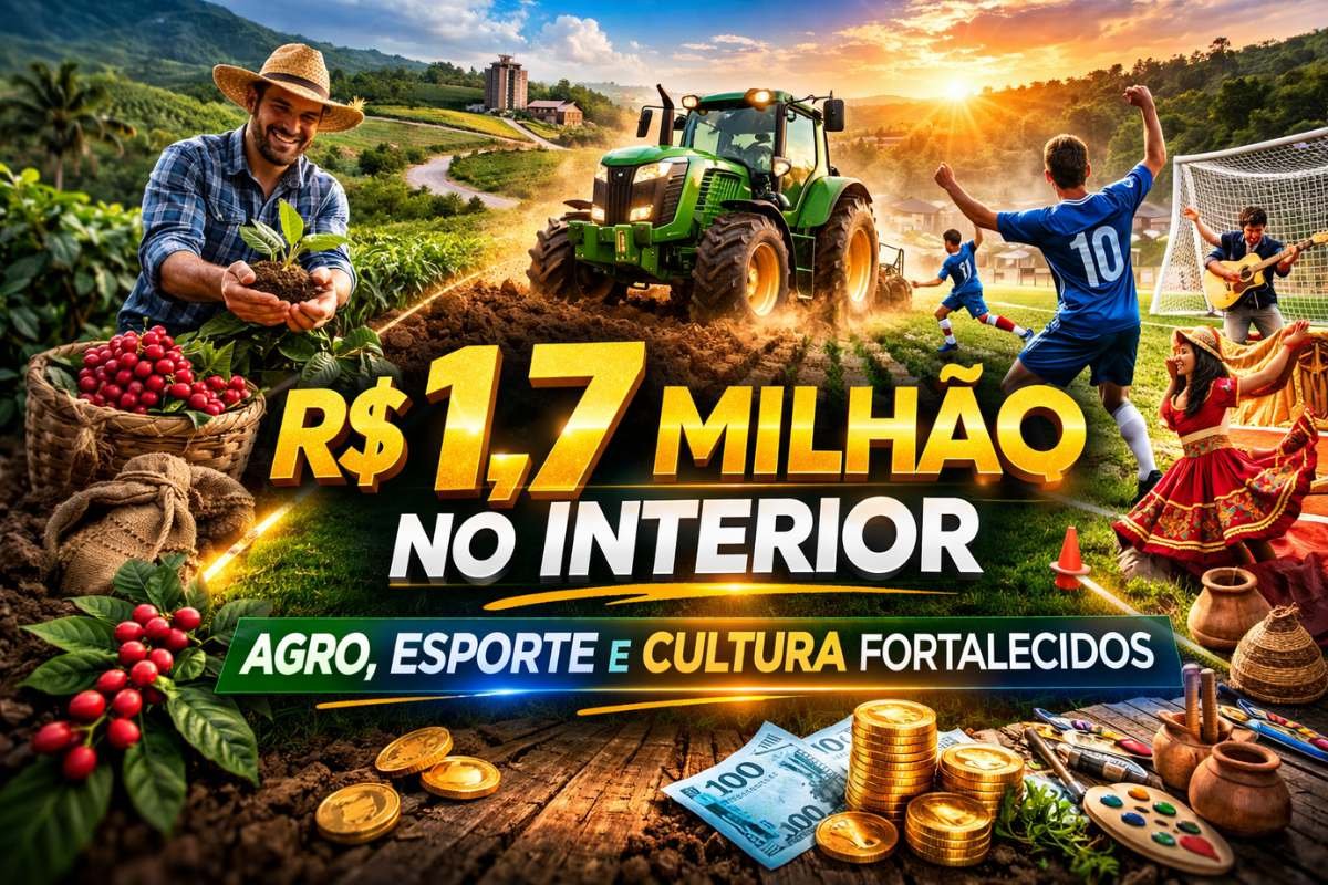 investimentos no interior de Rondônia impulsionam agro esporte e cultura com R$ 1,7 milhão