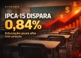 IPCA-15 sobe 0,84% em fevereiro puxado por mensalidades escolares IPCA-15 sobe 0,84% em fevereiro puxado por mensalidades escolares e alta da educação