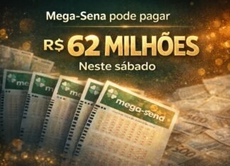 Mega-Sena pode pagar R$ 62 milhões neste sábado Volantes da Mega-Sena com destaque para prêmio de R$ 62 milhões neste sábado