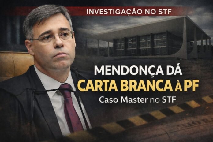 André Mendonça anuncia carta branca à PF no caso Master no STF