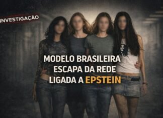 Mãe impede modelo brasileira de viajar com recrutador Modelo brasileira em concurso no Equador ligado a recrutador associado a Jeffrey Epstein em 2004.