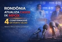 Governo de Rondônia atualiza casos de Mpox em Porto Velho Coletiva em Rondônia confirma quatro casos de Mpox em Porto Velho e reforça medidas preventivas