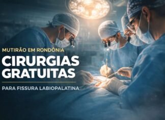 Mutirão oferece cirurgias gratuitas para fissura labiopalatina em RO; veja como se inscrever Equipe médica realiza cirurgia durante mutirão de cirurgias gratuitas para fissura labiopalatina em Rondônia