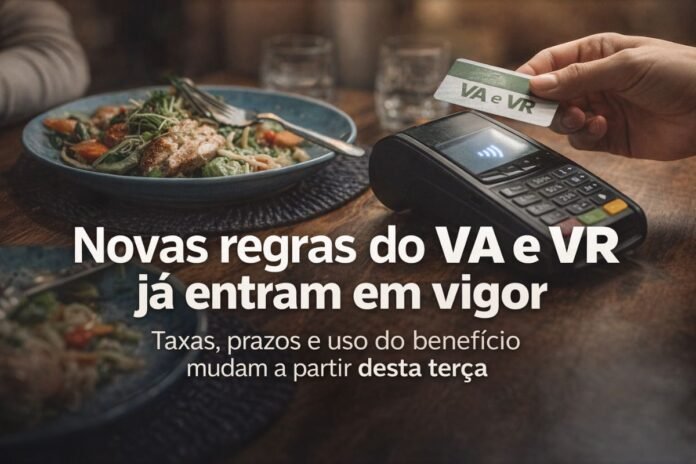 Novas regras do VA e do VR entram em vigor e mudam taxas e prazos dos benefícios