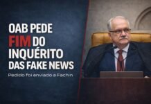 OAB pede fim do inquérito das fake news em ofício a Fachin OAB pede fim do inquérito das fake news em ofício enviado ao ministro Edson Fachin no STF