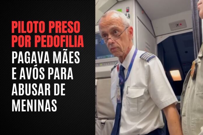 Piloto é preso dentro de avião em Congonhas suspeito de liderar rede de exploração sexual infantil