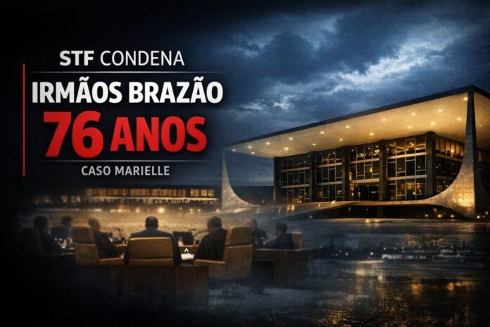 Condenação dos irmãos Brazão no STF STF condena irmãos Brazão a 76 anos pelo assassinato de Marielle Franco
