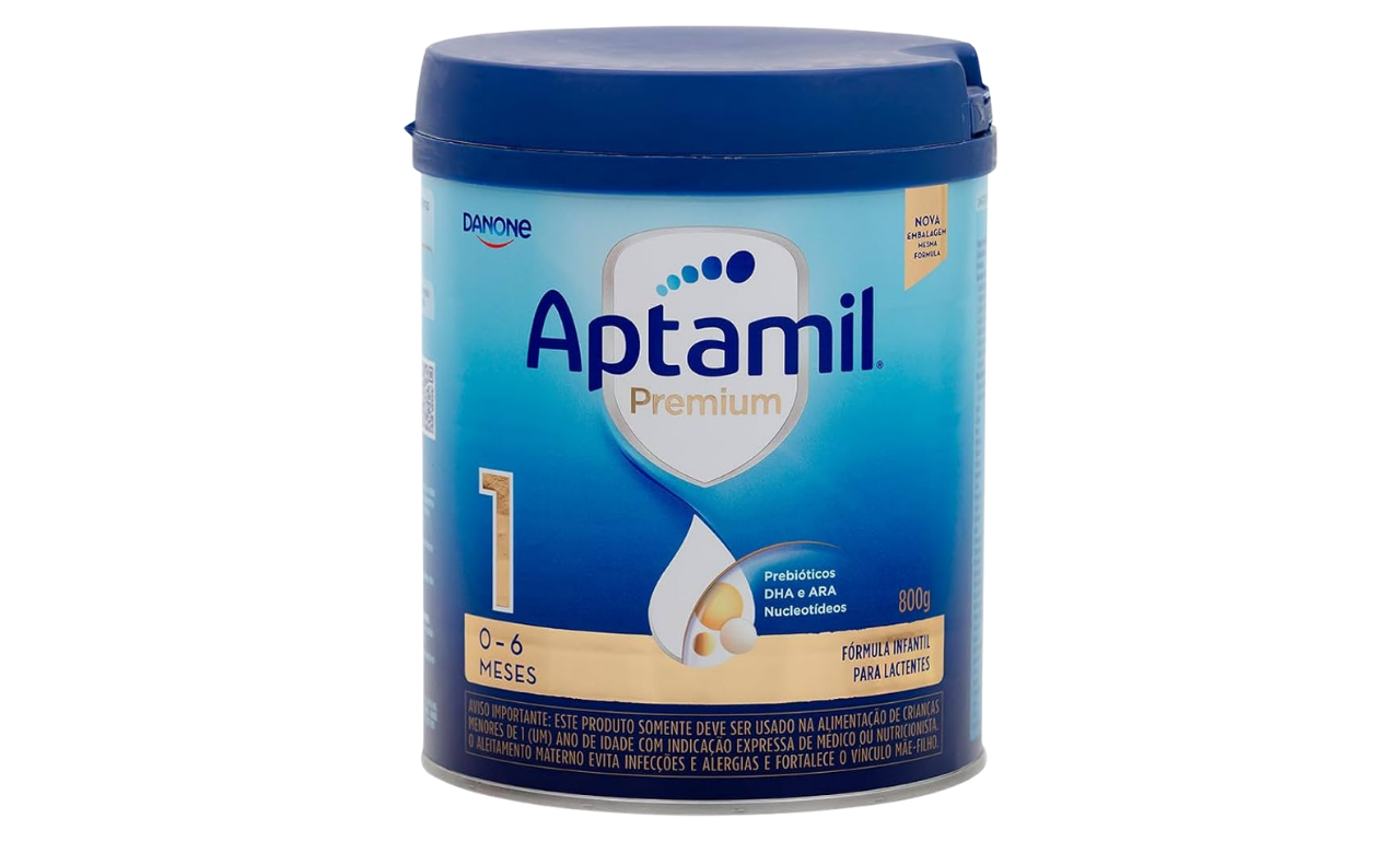 Suspensão de fórmula infantil Aptamil Premium 1 após alerta da Anvisa por risco de toxina