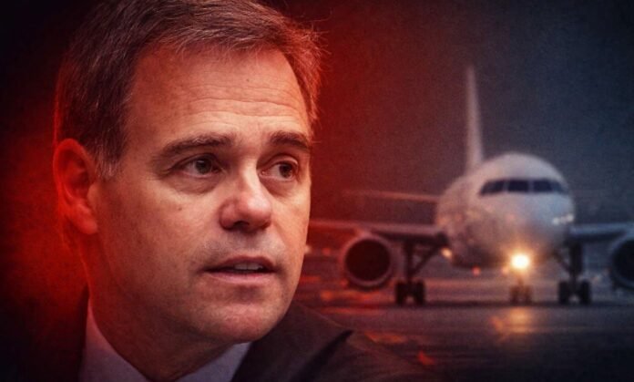 Avião com André Mendonça teve voo cancelado em Brasília após inspeção preventiva de segurança.