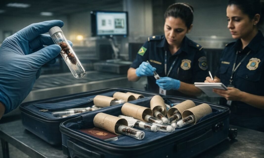 Chinês é preso ao tentar contrabandear 2 mil formigas rainhas do Quênia