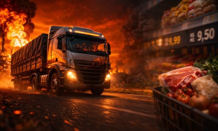 preço do diesel no brasil pode impactar nos alimentos