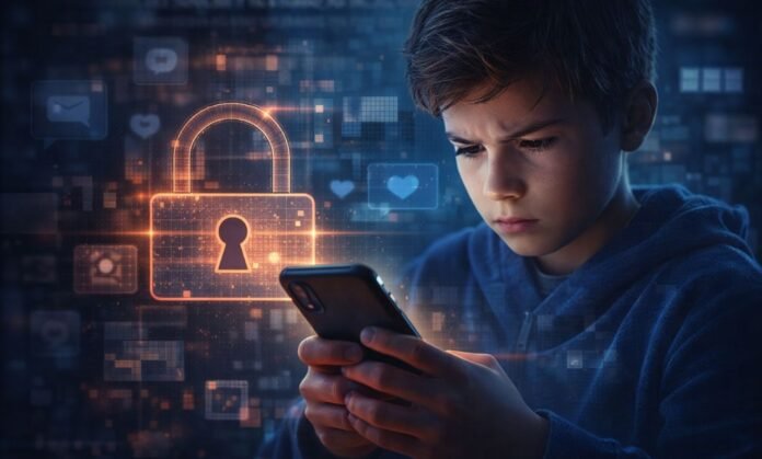 ECA Digital e bloqueio de conteúdo na internet para crianças usando celular