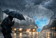 Frente fria polar muda o clima e provoca semana de chuva no Brasil frente fria polar provoca chuva forte em cidade brasileira