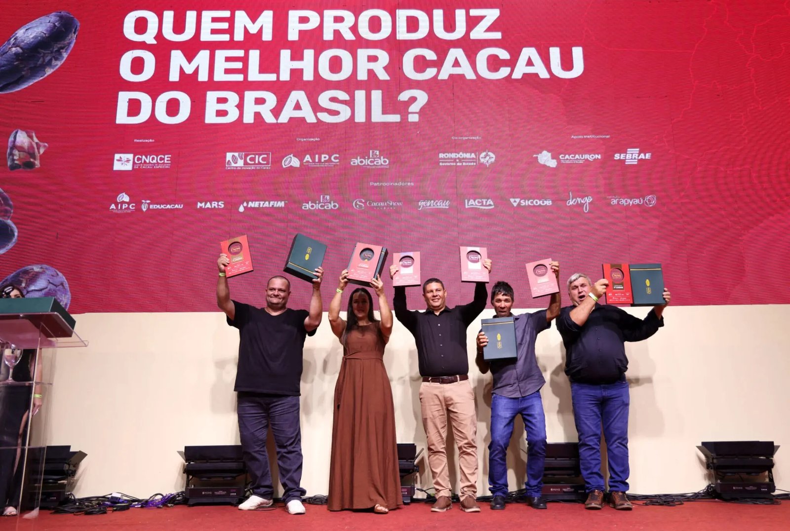 Produtores premiados exibem títulos de melhor cacau do Brasil em evento com participação de Rondônia