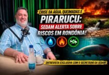 Crise ambiental em Rondônia acende alerta com fogo e seca crise ambiental em Rondônia com pirarucu queimadas e alerta da Sedam sobre impactos ambientais