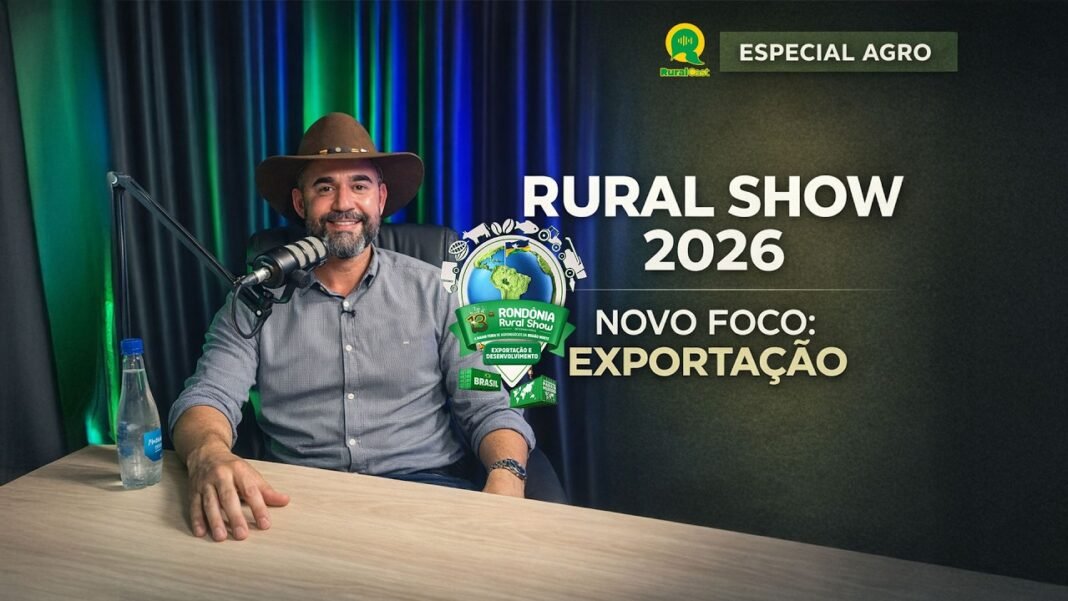 Rondônia Rural Show 2026 avança com foco em exportação