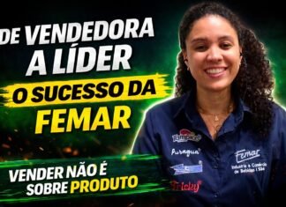 Executiva revela história de sucesso da Femar no Norte história de sucesso da Femar liderança comercial no Norte Alexandra Rodrigues