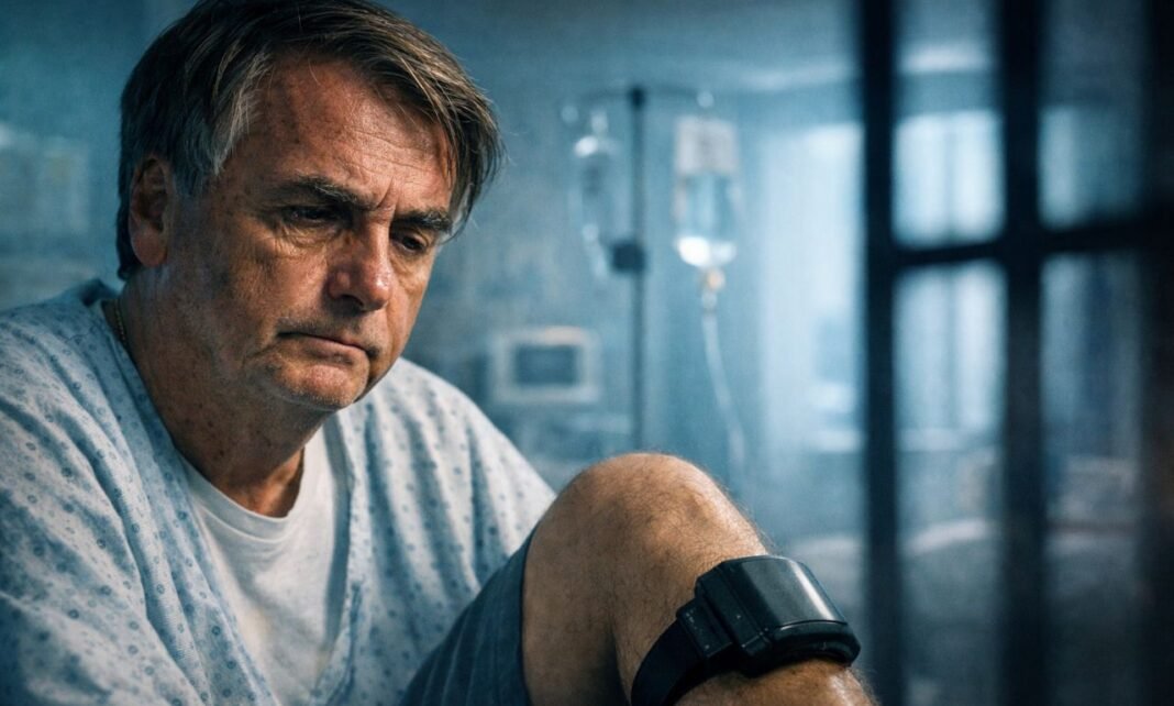 prisão domiciliar de Bolsonaro com monitoramento eletrônico após decisão do STF