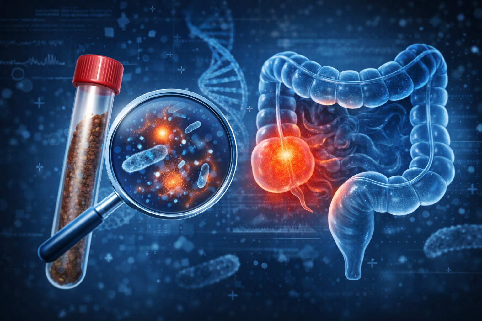 Exame de fezes com análise da microbiota para rastreamento do câncer colorretal