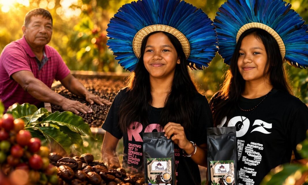 produção agrícola de café