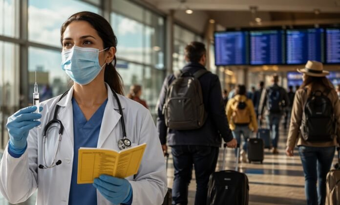 Alerta de vacinação contra sarampo em aeroporto antes da Copa risco de sarampo após Copa
